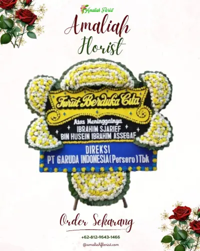 Papan Bunga Duka di Cijerah