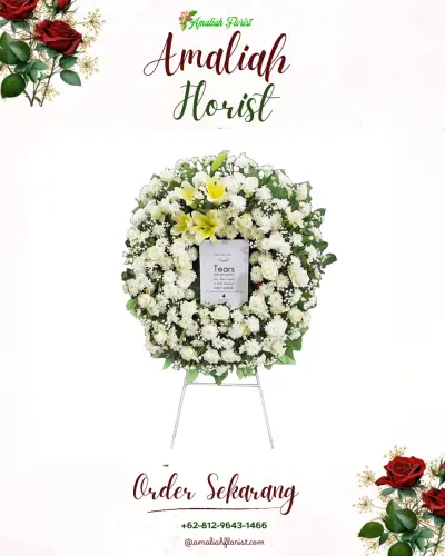 Krans Bunga Duka Cita di Cijerah